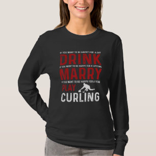 T-shirt Love Curling Team