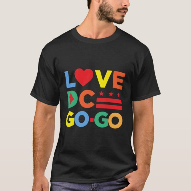 T-shirt Love Dc Gogo (Devant)