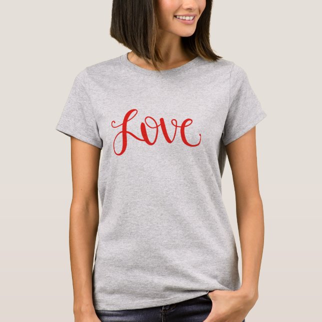 T-shirt Love Design (Devant)