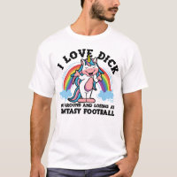 Love Dicking Autour De Football Imaginaire Unicorn