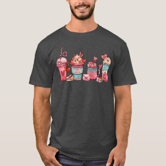 T-shirt Love Drinks vintage