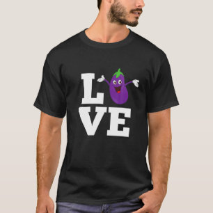 T-shirt Love Eggplant - Drôle Humour Gay pride LGBTQ