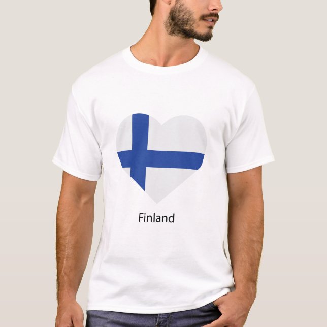 T-shirt Love Finland (Devant)