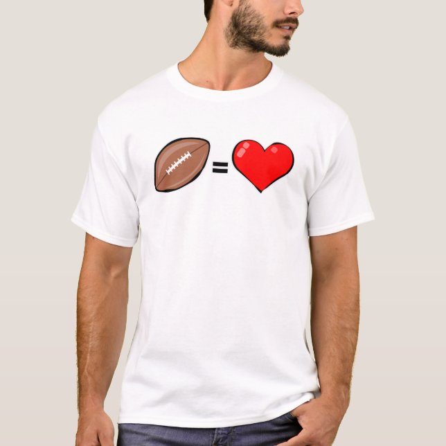 T-shirt Love Football (Devant)