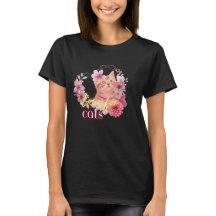 Love for Cats Floral Kitten– Cute Pet Lover gift