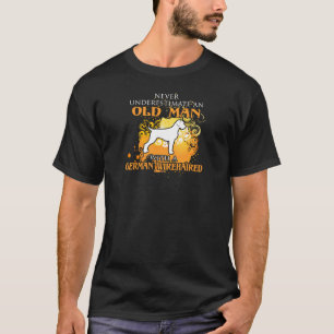 T-shirt love German à poils durs Pointer Funny Cadeau