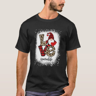 T-shirt Love Gnome Paraprofessionnel Squad Valentine Teach
