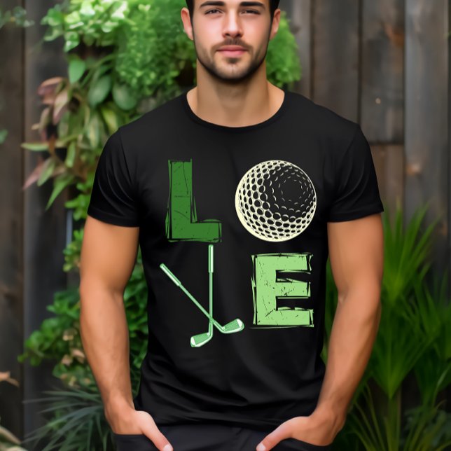 T-shirt Love golf (Créateur téléchargé)