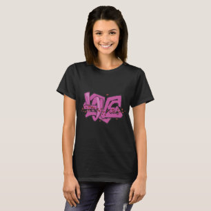 T-shirt Love graffiti