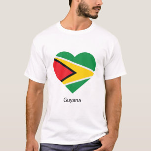 T-shirt Love Guyana