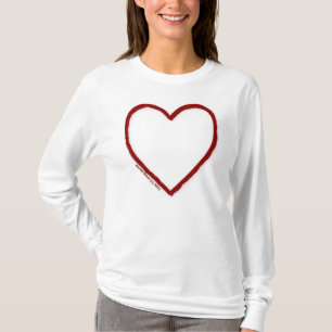 T-shirt Love & Hate Long Modèle chemise à manches longues