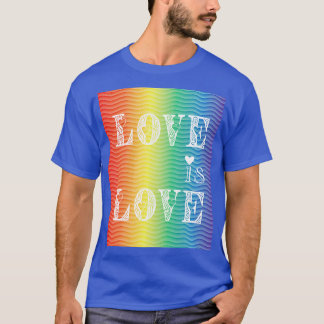 T-shirt Love is Love LBGTQ Pride