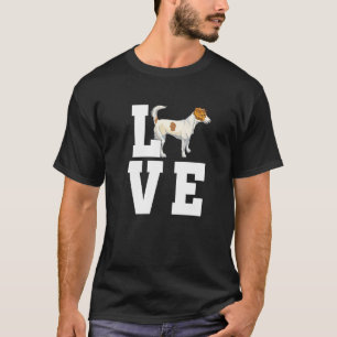 T-shirt Love Jack Russel Terrier Propriétaire Chien de rac