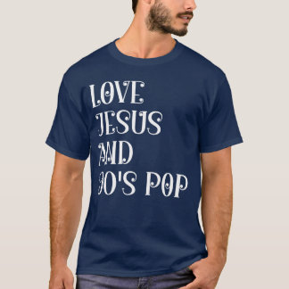 T-shirt Love Jesus and 90s Pop vintage