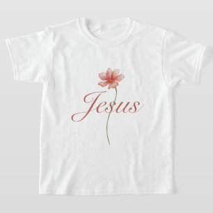 T-shirt Love Jesus Religious Tshirt, Faith God