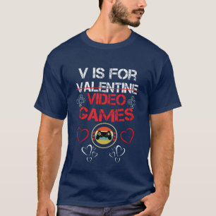 T-shirt Love & Joysticks : Gamer Valentine's Exclusive