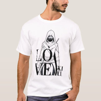 T-shirt Love Kill : Mysterious Assassin Art