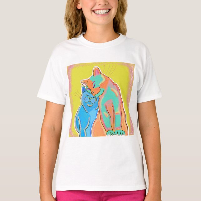 T-shirt Love Kitties (Devant)