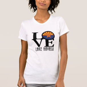 T-shirt LOVE Lake Havasu (à l'avant)