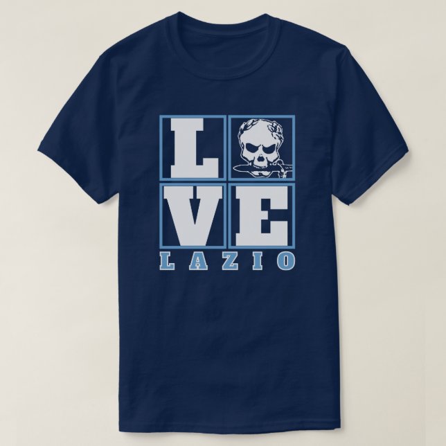 T-SHIRT LOVE LAZIO (Design devant)