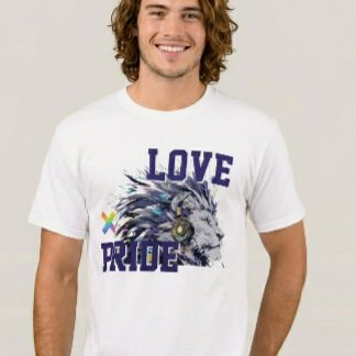 T-shirt LOVE × LION Ver. B - Custom