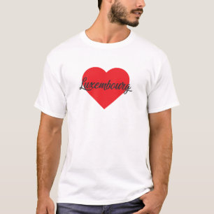 T-shirt Love Luxembourg