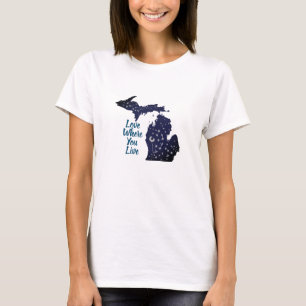 T-shirt Love Michigan