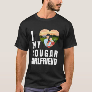 T-shirt Love My Cougar Funny Older Girlfriend Dating Quote