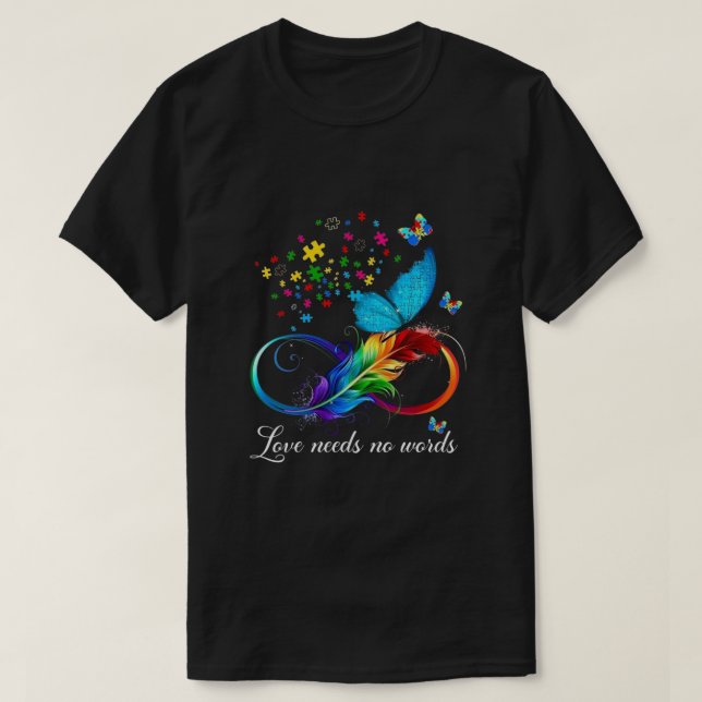 T-shirt Love needs world  (Design devant)
