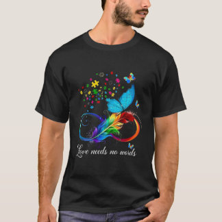 T-shirt Love needs world 