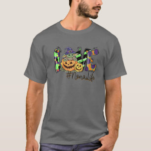 T-shirt Love Nona Citrouille de vie Halloween