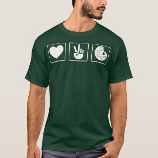 T-shirt Love Peace Art