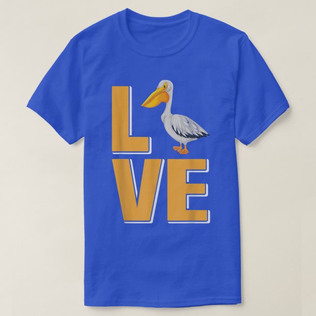 T-shirt Love Pelican (Design devant)