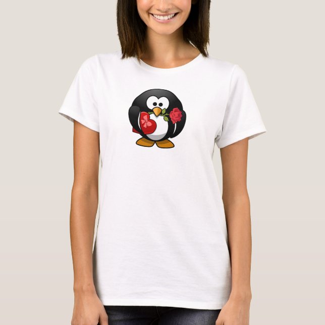 T-shirt Love Penguin Sweatshirt (Devant)