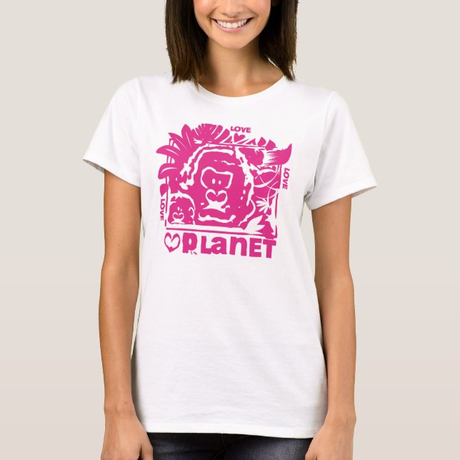 T-SHIRT LOVE PLANET (Devant)