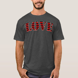 T-shirt LOVE RED vintage