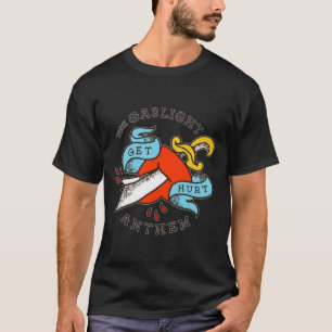 T-shirt Love Rock Band Gaslight Anthem Tour Cadeau