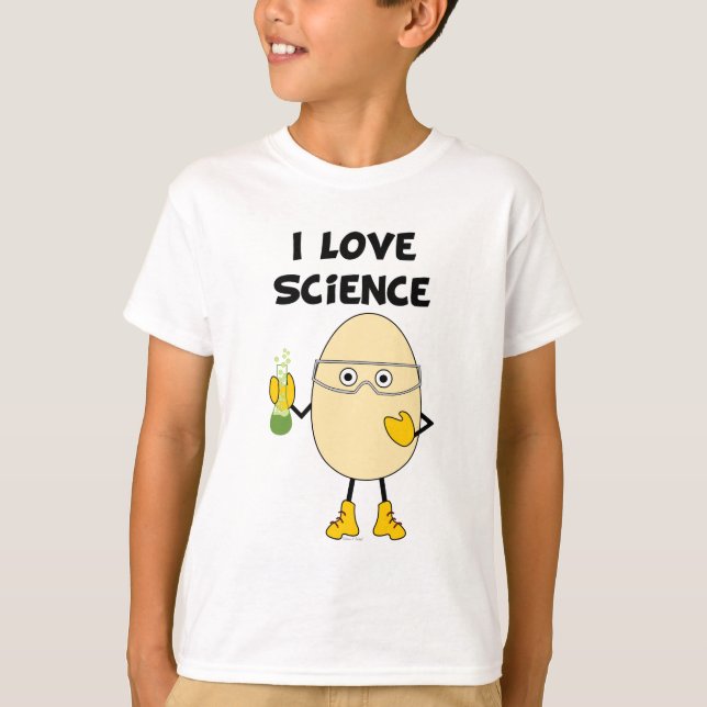 T-shirt Love Science (Devant)