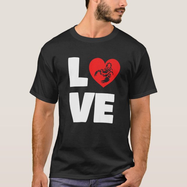 T-shirt Love Scorpion Scorpion Venom   (Devant)