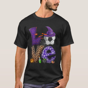 T-shirt LOVE Soccer Happy Halloween