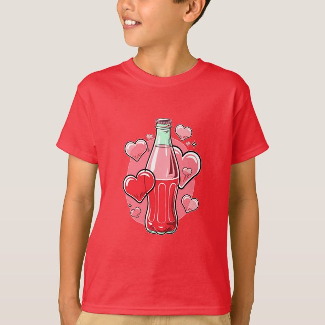 T-shirt Love Soda (Devant)