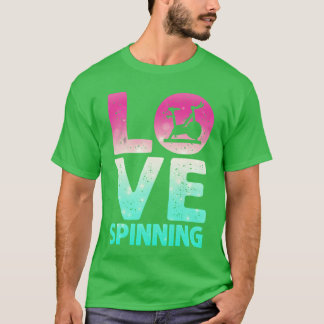 T-shirt Love Spin rétro