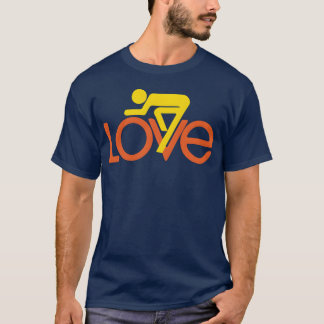T-shirt love spinning vintage