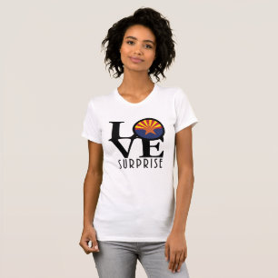 T-shirt LOVE Surprise Arizona (première impression)