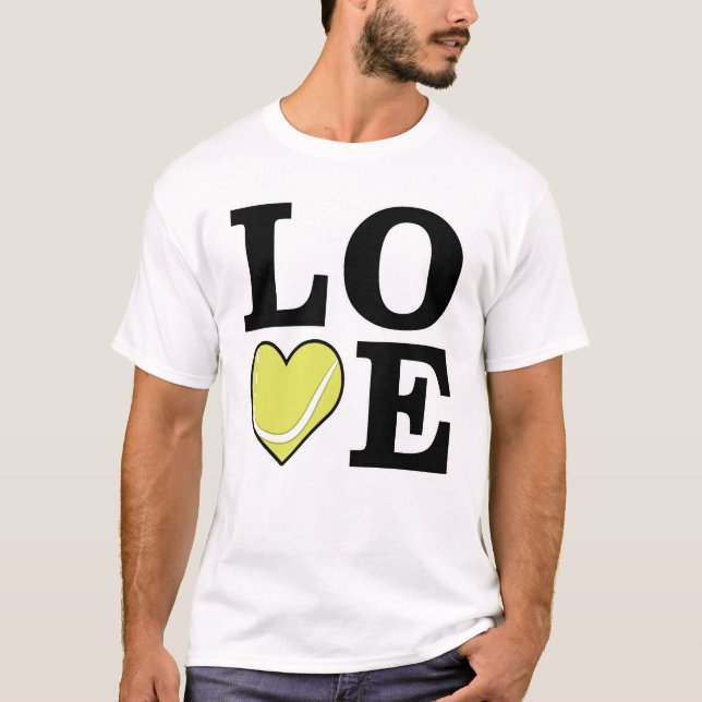 T-shirt Love Tennis (Devant)