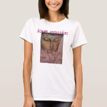 Love Warrior Bouddha Watercolor Tank