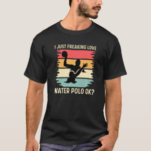 T-shirt Love Water Polo Personne active