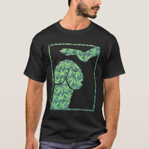 T-shirt Love Weed Chemt