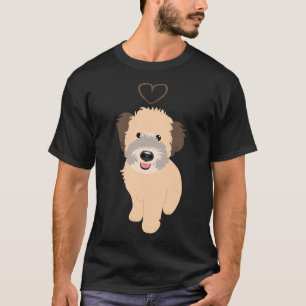 T-shirt Love Wheaten Whodle Wheaten Terrier Poodle Mix Pu