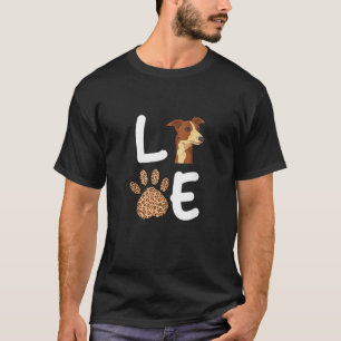 T-shirt Love Whippet Lover Whippet propriétaire Whippet Gi